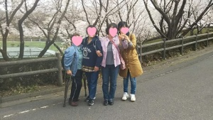 東部交流会　花見２